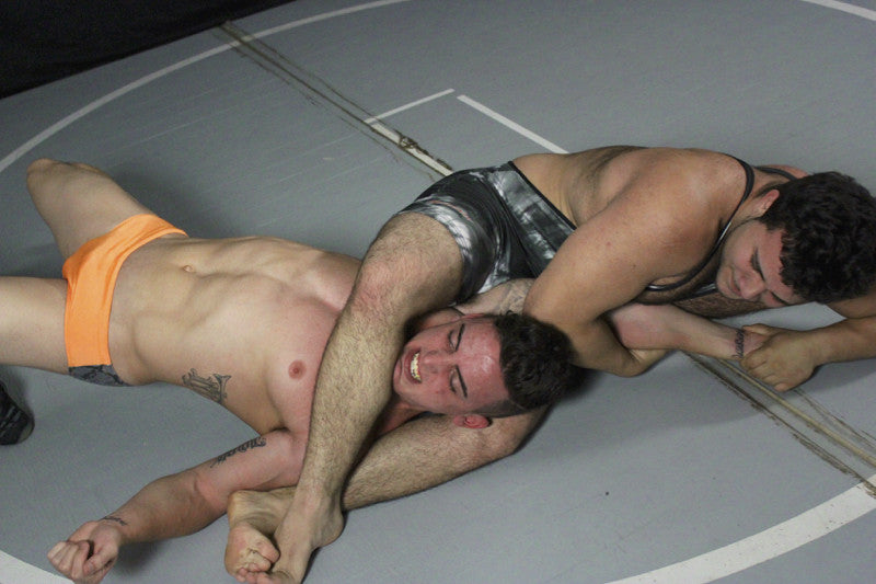 Marco Sly head scissors pecs chest abs