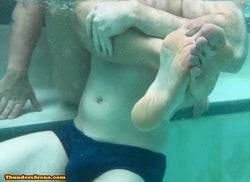 under water body scissor