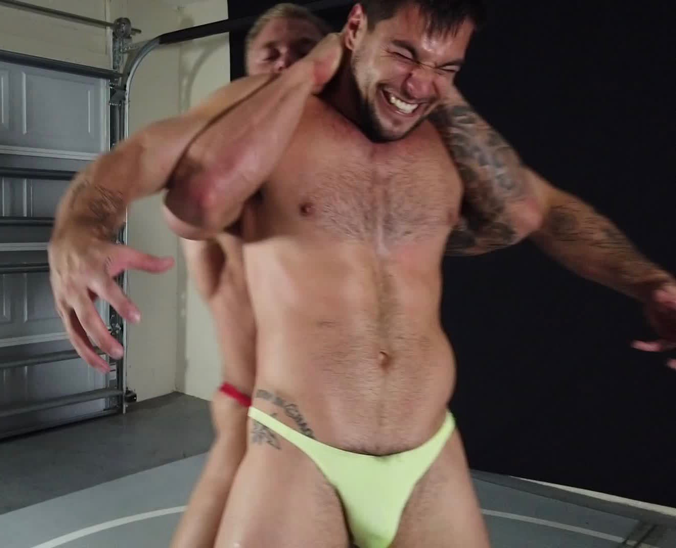 Jake and Aspen at Thunders Arena Wrestling. 