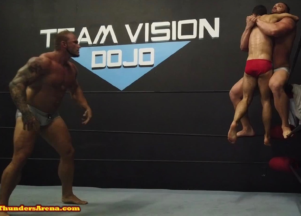 kid romeo bull stallion thunders arena wrestling