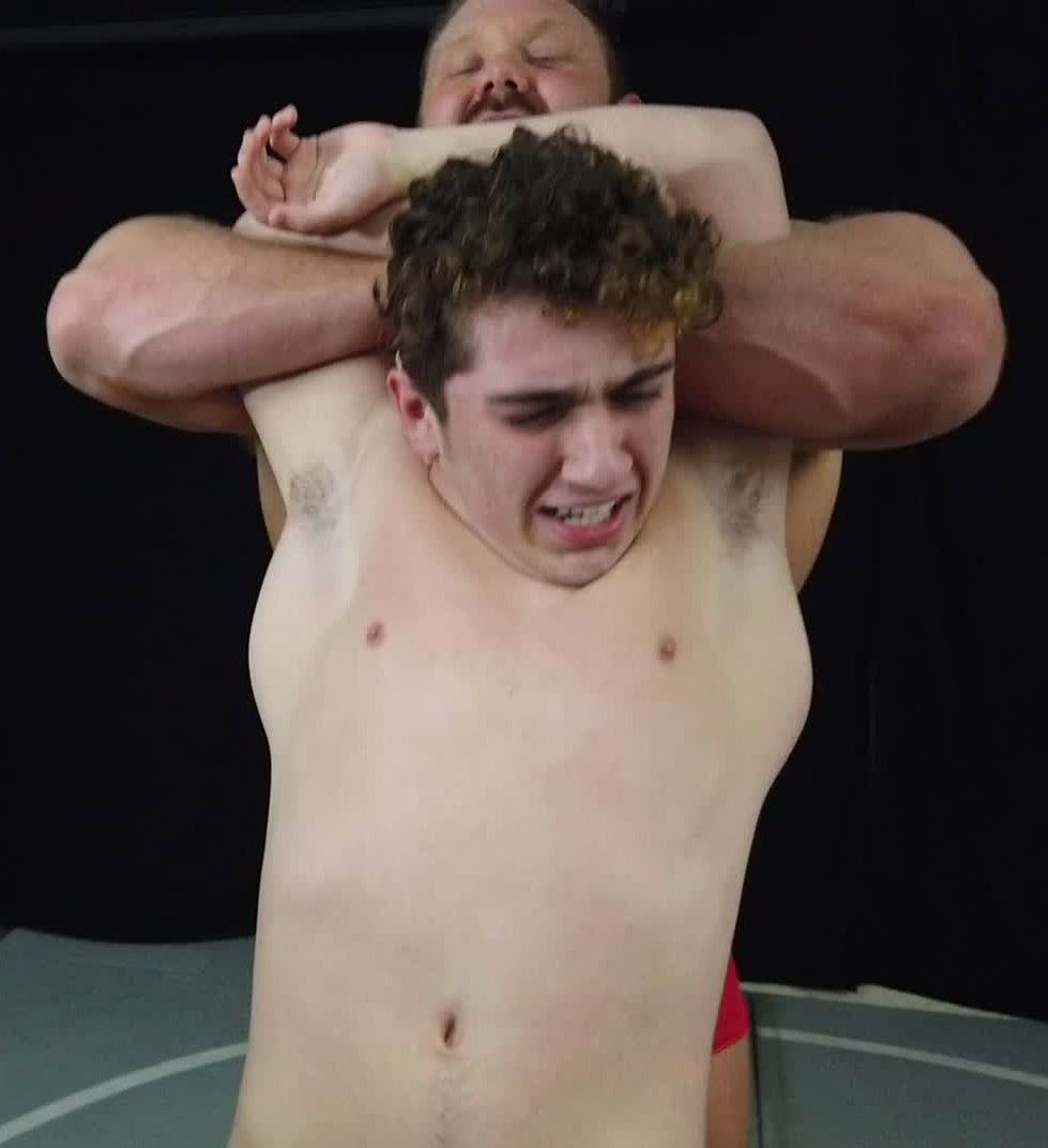 little vs big mountain Andre wrestling thunders arena full nelson