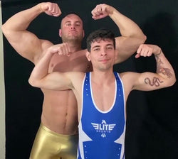 Mark Muscle and Flaco flex off at Thunders Arena Wrestling. 