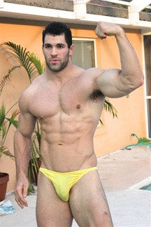 Vinny flex pose chest pecs abs arms bodybuilder muscle worship 