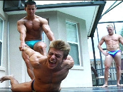 Iceman surfboard Zman submits submission pecs arms