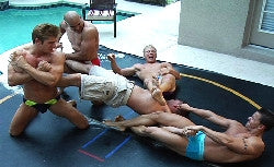 Zman Iceman Ace and Scarface team up limb stretch