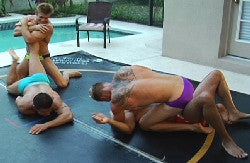 Zman calf stretch Iceman Ace choking Scarface