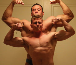 Mark Muscle Scrappy Thunders Arena Las Vegas double biceps