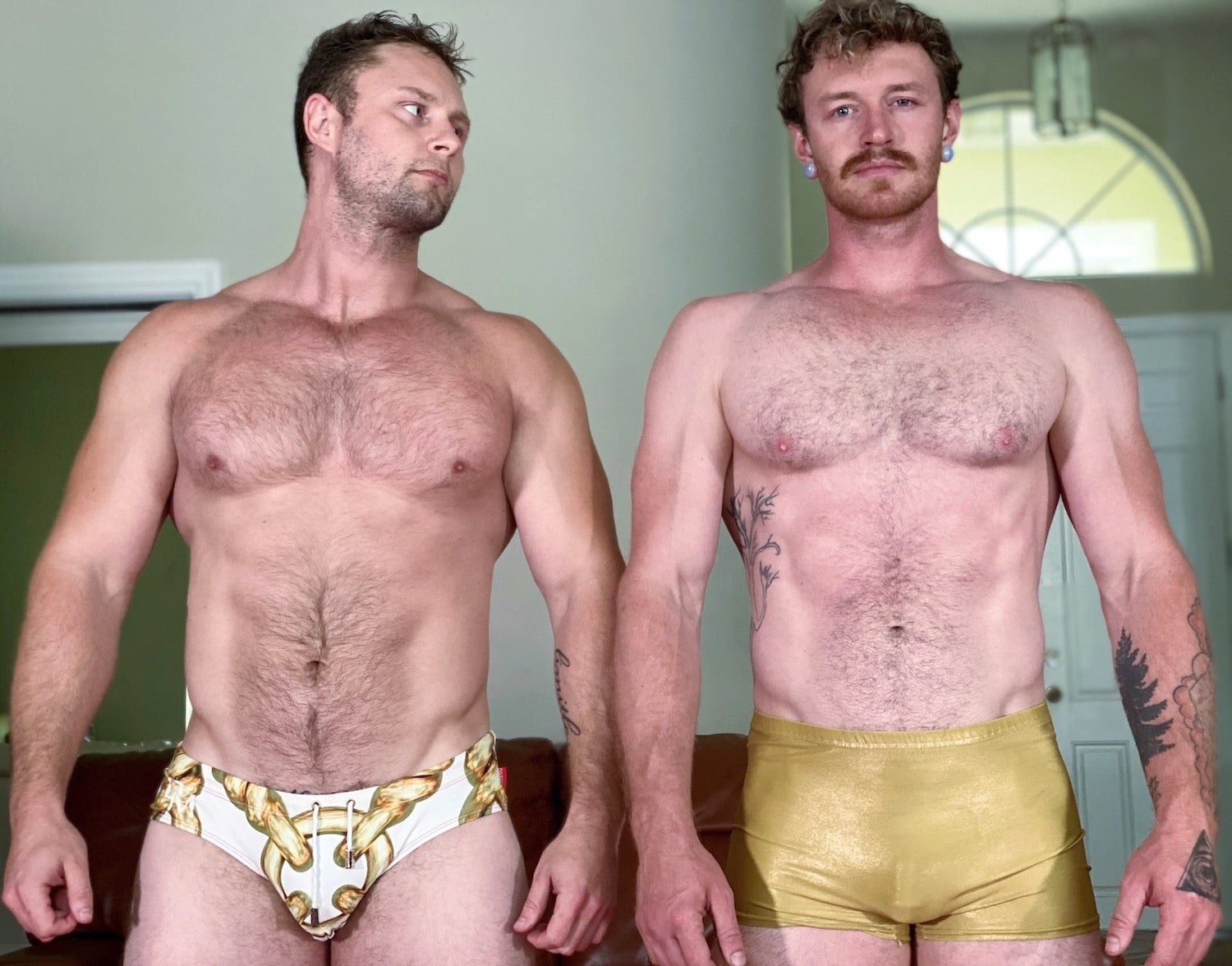 Side by Side muscle comparison