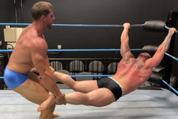 stretched out  Gunnar cash thunders arena wrestling