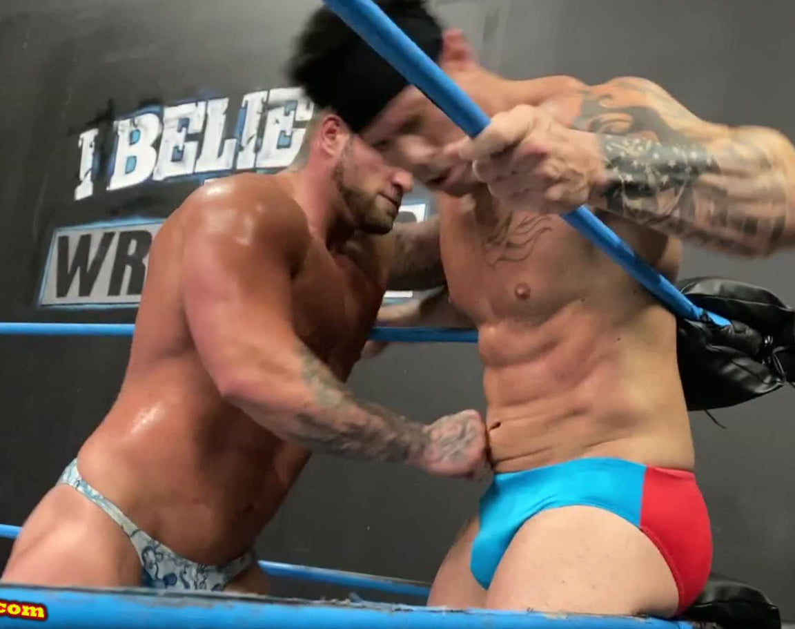 gut punch Gunnar justice thunders arena wrestling