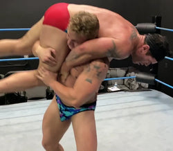 fireman carry justice cash thunders arena wrestling