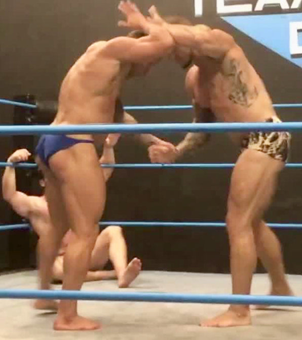 Bull and Stallion play mercy at Thunders Arena Wrestling. 