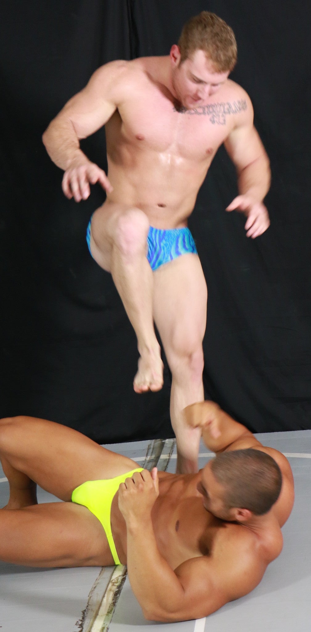 Talon Dozer kick stomp arms biceps