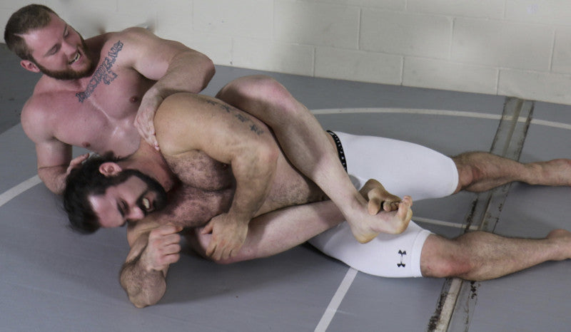 Talon Rex body scissors pecs chest arms