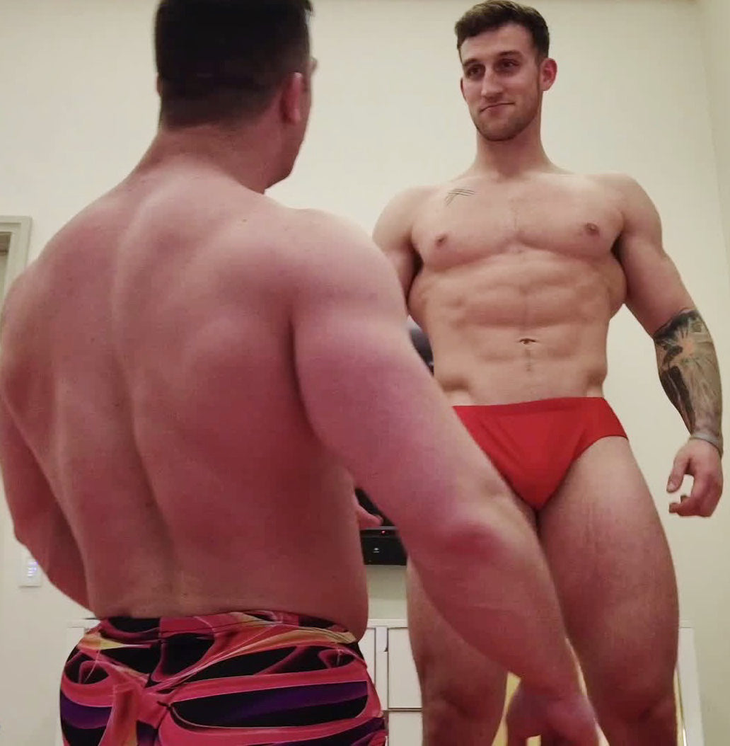 Cason looking at Simpson