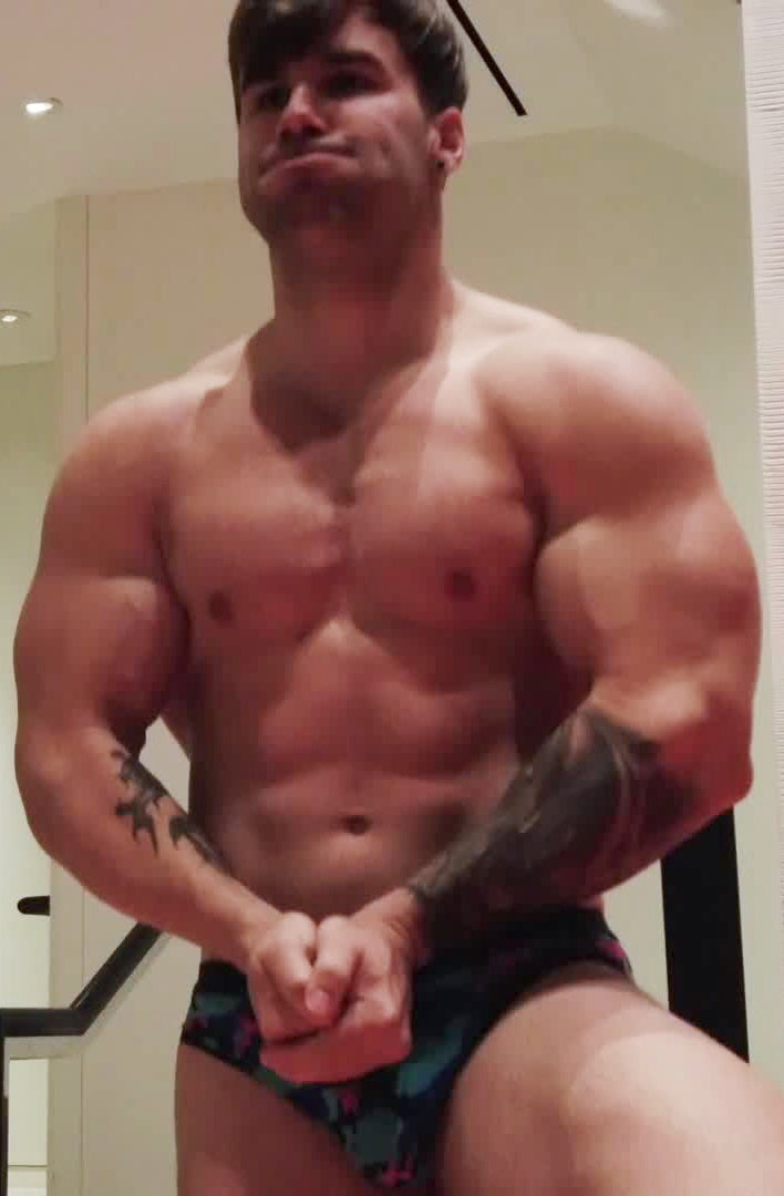 Loki flexing in the mirror