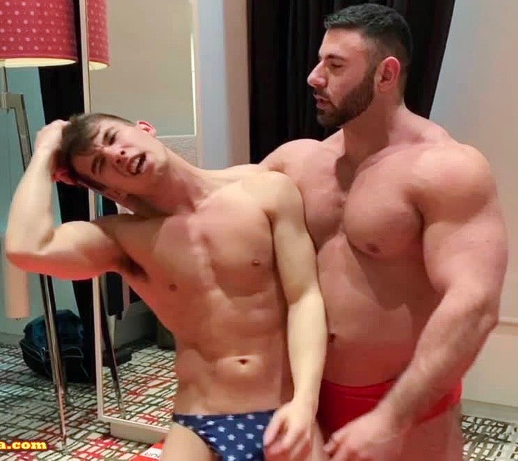 Gino and KaSee at Thunders Arena Wrestling. 