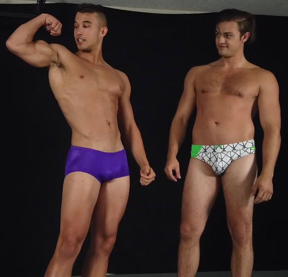 Van Acker and Kasee at Thunders Arena Wrestling.