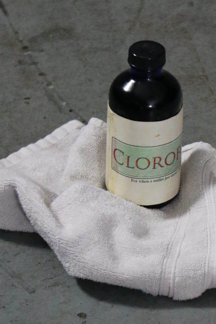 Chloroform makes an appearance in Thunders Arena